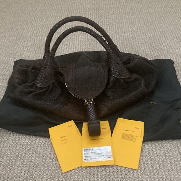 FENDI Spy Bag, brown. - Picture 8 of 12